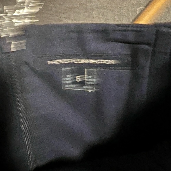 Strapless Bow-Cinching French Connection Navy Dress - Picture 5 of 5